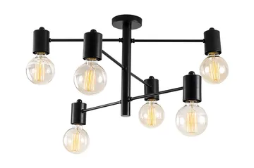 Opviq Hexa Taklampa - Svart - Products - Belysning - Lampor & belysning inomhus - Taklampa & takbelysning - Takplafond
