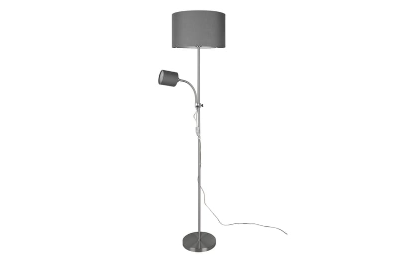 Owen Golvlampa E27+E14 grå - Grå - Products - Belysning - Lampor & belysning inomhus - Golvlampa