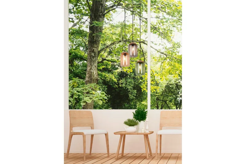 Pendel TRIO Cork 3-del - 3-del - Products - Belysning - Lampor & belysning inomhus - Taklampa & takbelysning - Kökslampa & taklampa kök
