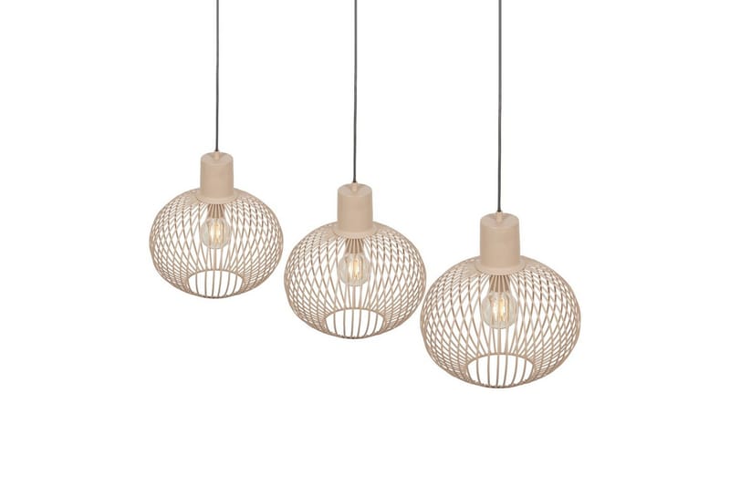 Pendel TRIO Gila 3-del, Sand - 3-del, Sand - Products - Belysning - Lampor & belysning inomhus - Taklampa & takbelysning - Kökslampa & taklampa kök