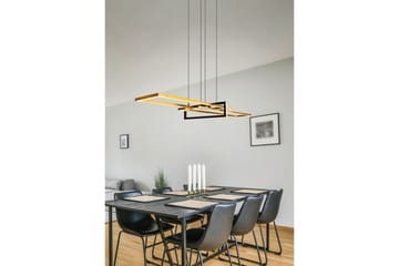 Pendel TRIO Salinas Mattmässing/mattsvart - Mattmässing/mattsvart - Products - Belysning - Lampor & belysning inomhus - Taklampa & takbelysning - Kökslampa & taklampa kök