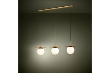 Takpendel Eglo Arenales Mässing/Opalvit med 3 Lampor - Products - Belysning - Lampor & belysning inomhus - Taklampa & takbelysning - Pendellampa & hänglampa
