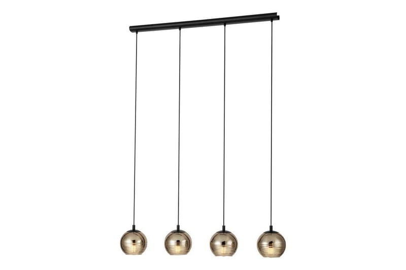 Takpendel Eglo Lemorieta Svart/Guld med 4 Lampor - Products - Belysning - Lampor & belysning inomhus - Taklampa & takbelysning - Pendellampa & hänglampa