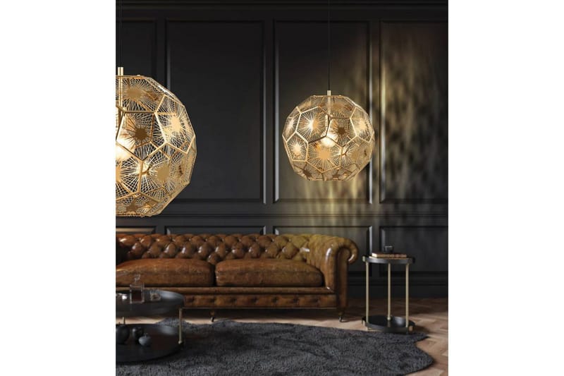 Takpendel Eglo Skoura Rund Mässing 30 cm - 30 cm - Products - Belysning - Lampor & belysning inomhus - Taklampa & takbelysning - Pendellampa & hänglampa