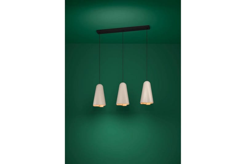 Takpendel Eglo Tolleric Sand/Svart med 3 Lampor - Products - Belysning - Lampor & belysning inomhus - Taklampa & takbelysning - Pendellampa & hänglampa