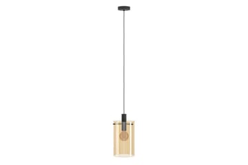 Takpendel Eglo Polverara Svart/Amber 1 Lampa - 1 Lampa - Products - Belysning - Lampor & belysning inomhus - Taklampa & takbelysning - Pendellampa & hänglampa