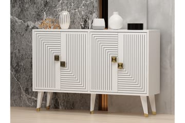 Ahart Konsollbord 120 cm - Vit - Products - F örvaring - Förvaringsmöbler - Sideboard & skänk