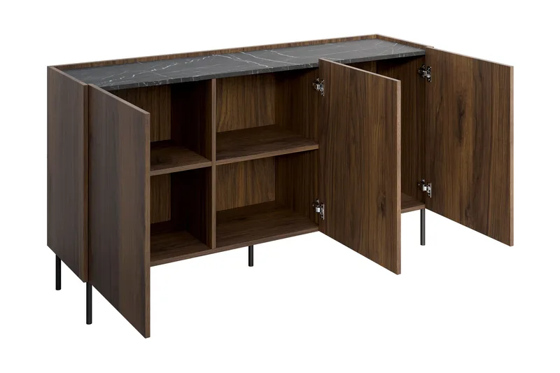 Akihito Möbelset För Vardagsrum - Brun - Products - Förvaring - Förvaringsmöbler - Möbelset för vardagsrum