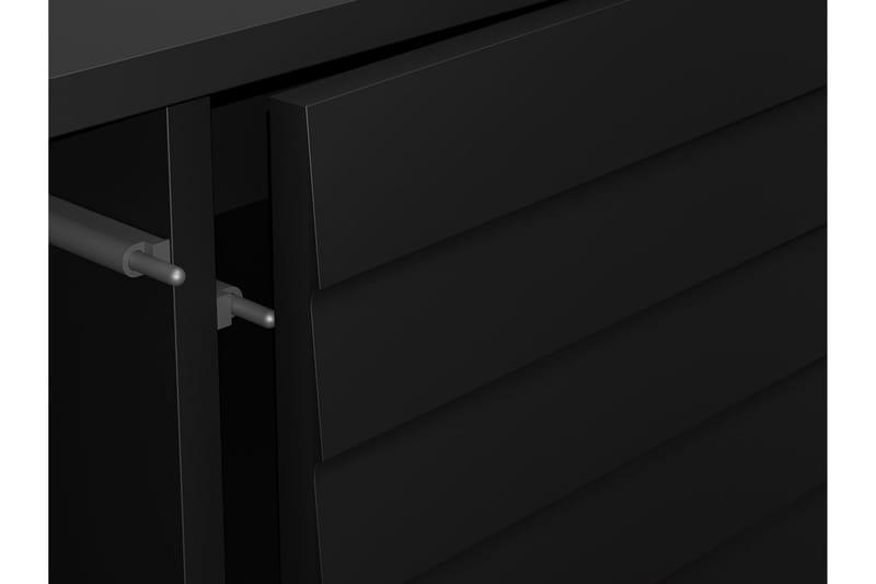 Belonger Byrå 120 cm - Svart - Products - Förvaring - Förvaringsmöbler - Byrå