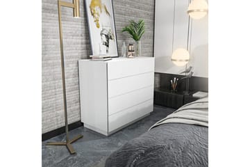 Desgrar Byrå 90x81,6 cm - Vit - Products - Förvaring - Förvaringsmöbler - Byrå - Hallbyrå