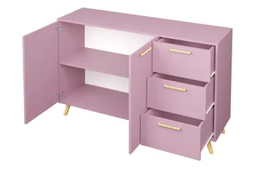 Escaldes Byrå 41x139 cm - Grön/Guld - Products - Förvaring - Förvaringsmöbler - Byrå - Hallbyrå