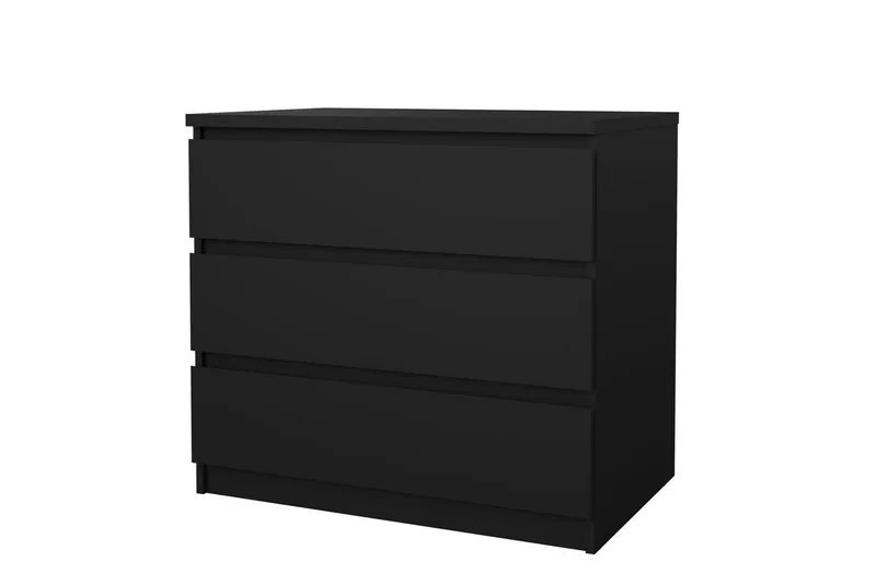 Salomns Byrå 77 cm, Svart