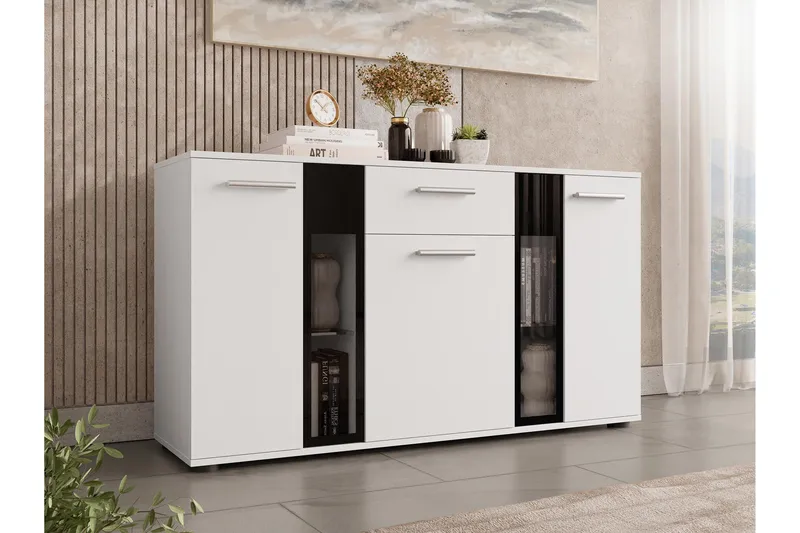 Salsa Byrå 140x40x80 cm - Vit - Products - Förvaring - Förvaringsmöbler - Byrå - Hallbyrå