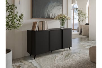 Clement Byrå 151 cm - Svart - Products - Förvaring - Förvaringsmöbler - Byrå