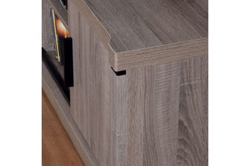 Dallas Skänk 80,5x43,5x91 cm LED-belysning - Ek - Products - Förvaring - Förvaringsmöbler - Sideboard & skänk