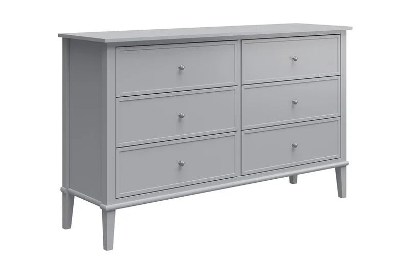 Evgeni Byrå 6 lådor, Grå