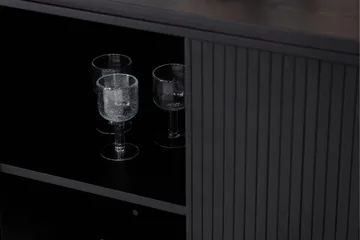Fjällbacka Skänk 160x48 cm - Svart - Products - Förvaring - Förvaringsmöbler - Sideboard & skänk