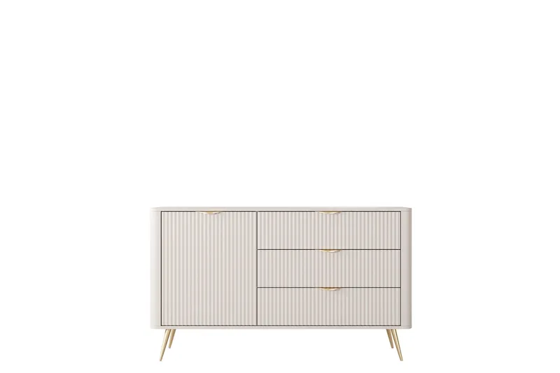 Forba Byrå 138 cm, Beige