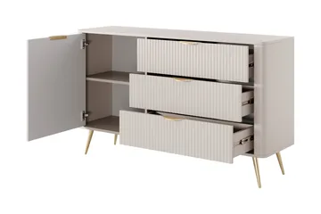 Forba Byrå 138 cm - Svart - Products - Förvaring - Förvaringsmöbler - Byrå