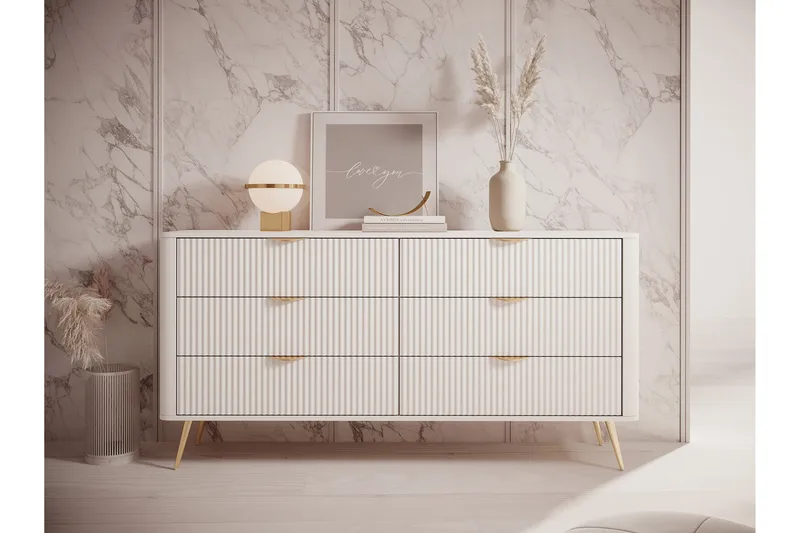 Forba Byrå 164 cm - Beige - Products - Förvaring - Förvaringsmöbler - Byrå