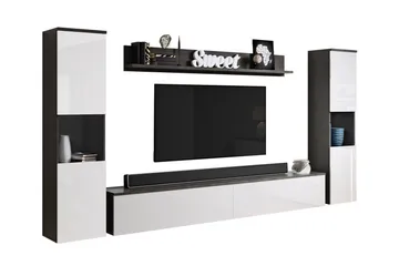 Galbally Möbelset För Vardagsrum - Vit - Products - Förvaring - Förvaringsmöbler - Möbelset för vardagsrum