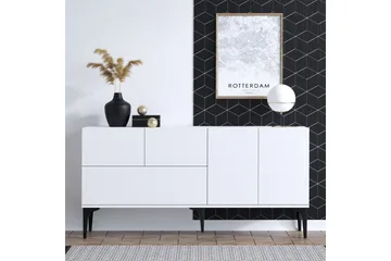 Glise Konsollbord 150 cm - Svart/Vit - Products - Förvaring - Förvaringsmöbler - Sideboard & skänk