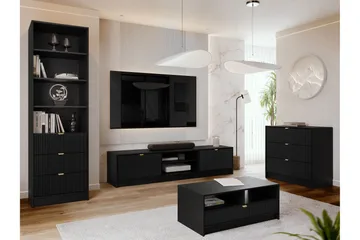Gudelia Möbelset För Vardagsrum - Svart - Products - Förvaring - Förvaringsmöbler - Möbelset för vardagsrum
