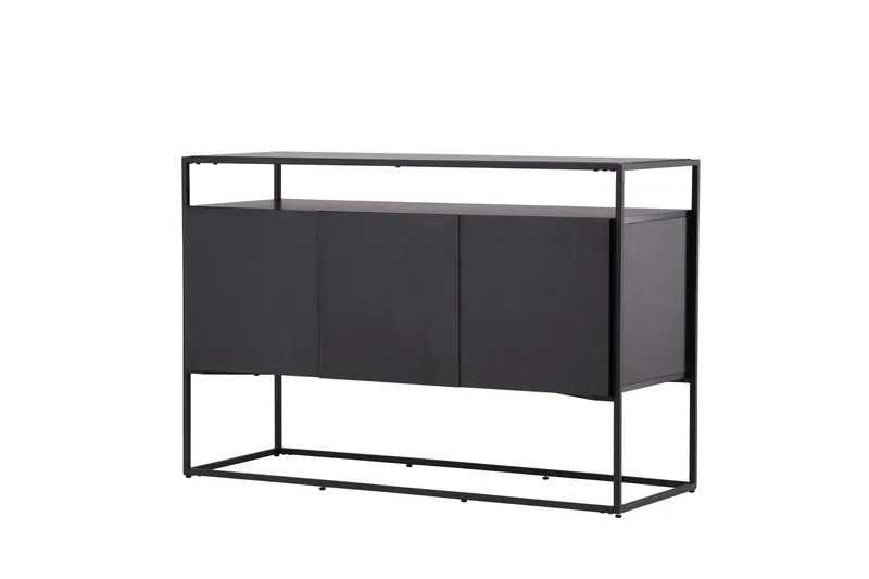 Kingsport Garderob 120x80 cm - Svart - Products - Förvaring - Förvaringsmöbler - Sideboard & skänk