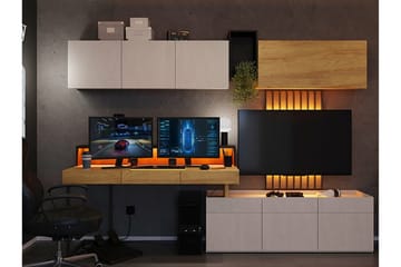 Rathmore Möbelset För Vardagsrum - Svart - Products - Förvaring - Förvaringsmöbler - Möbelset för vardagsrum