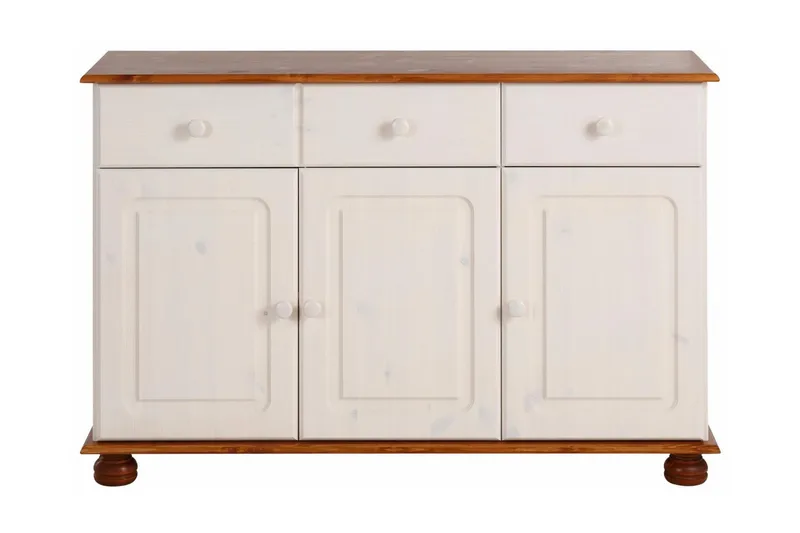 Remiel Skänk 118 cm - Vit/Brun - Products - Förvaring - Förvaringsmöbler - Sideboard & skänk