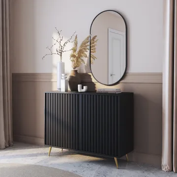 Tapas Byrå 104 cm - Svart - Products - Förvaring - Förvaringsmöbler - Byrå