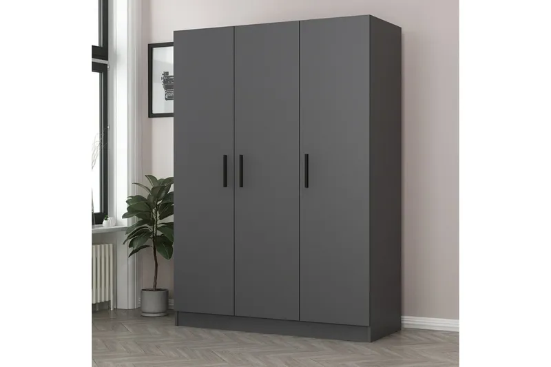 Fruitland Garderob 135 cm, Antracit