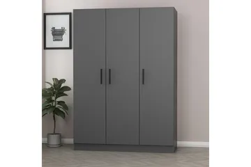 Fruitland Garderob 135 cm - Antracit - Products - Förvaring - Garderober & garderobssystem - Garderobsskåp