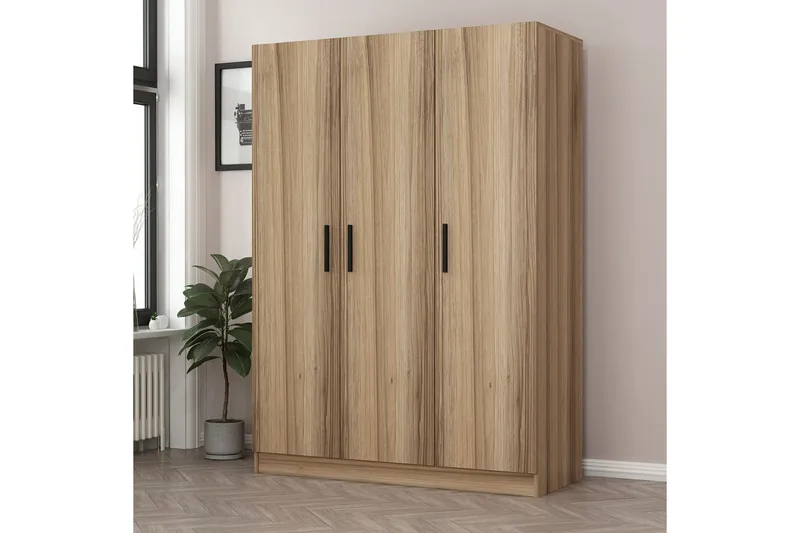 Fruitland Garderob 135 cm, Ek