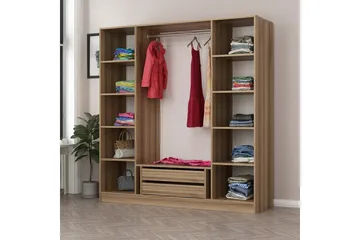 Fruitland Garderob 180 cm - Brun - Products - Förvaring - Garderober & garderobssystem - Garderobsskåp