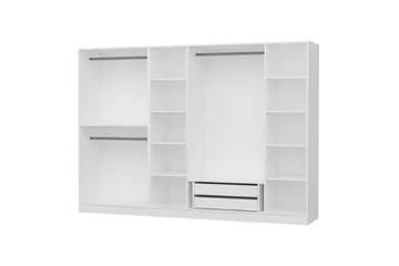Fruitland Garderob 270 cm - Vit - Products - Förvaring - Garderober & garderobssystem - Garderobsskåp