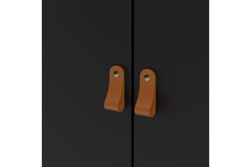 Vallvidera Garderob 58x150 cm - Svart - Products - Förvaring - Garderober & garderobssystem - Garderobsskåp