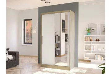 Glenmore Garderob m. Spegel White - Products - Förvaring - Garderober & garderobssystem