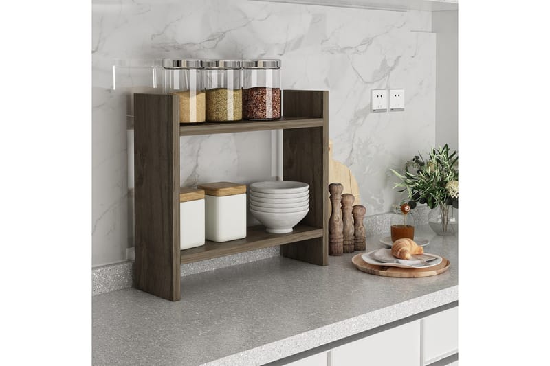 Endicott Lagerhylla 34x10 cm - Valnöt - Products - Förvaring - Hylla - Förvaringshylla - Lagerhylla