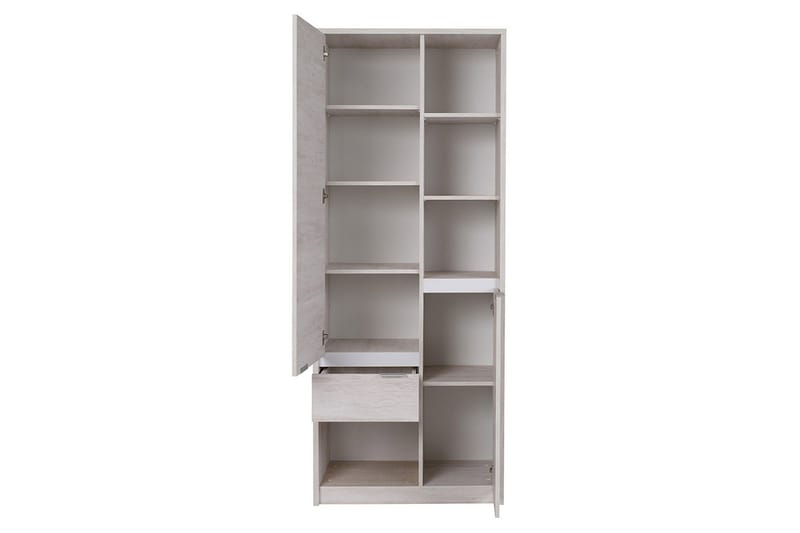 Najera Bokhylla 80 cm - Svart/Trä - Products - Förvaring - Hylla - Bokhylla