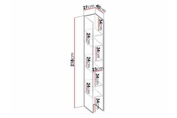 Rathmore Bokhylla 27x40 cm Light wood - Products - Förvaring - Hylla - Bokhylla