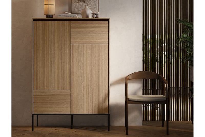 Basici Highboard - Brun - Products - Förvaring - Skåp - Förvaringsskåp