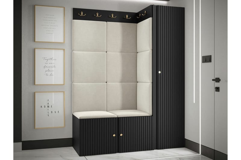 Dunvegan Highboard Black - Products - Förvaring - Skåp - Förvaringsskåp