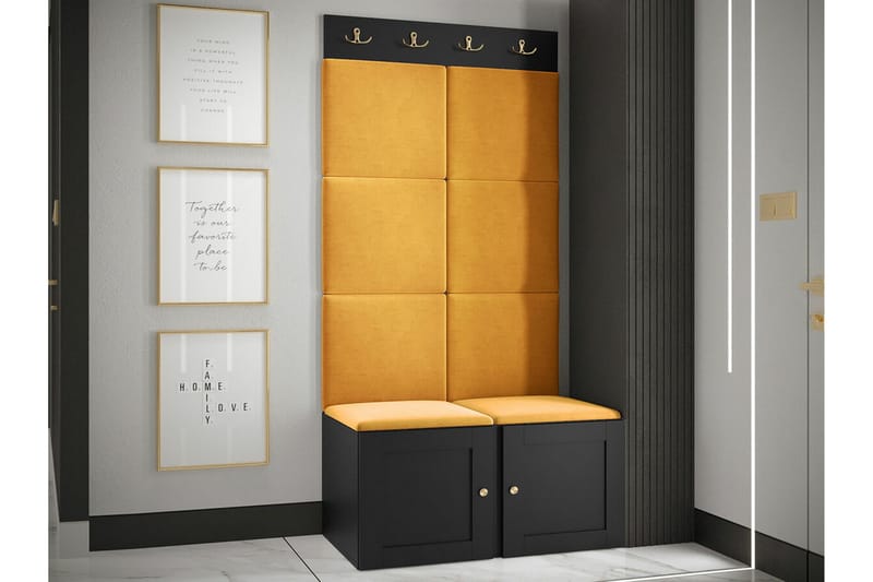 Dunvegan Highboard Black - Products - Förvaring - Skåp - Förvaringsskåp