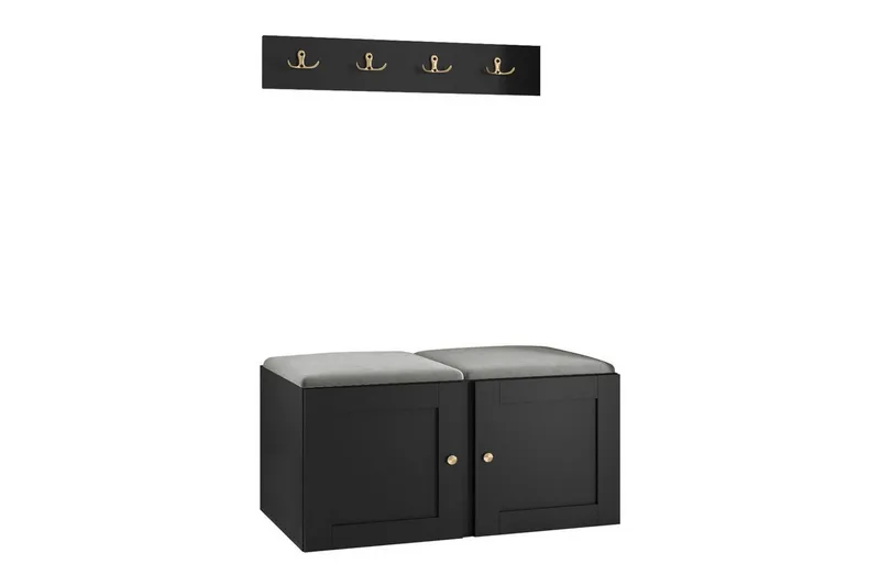 Dunvegan Highboard Black