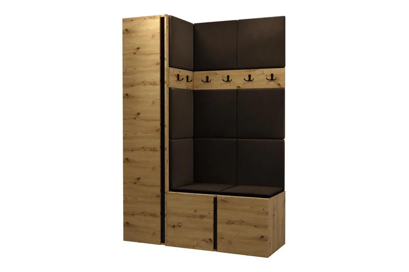 Dunvegan Highboard, Brun