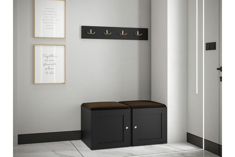 Dunvegan Highboard - Svart - Products - Förvaring - Skåp - Förvaringsskåp