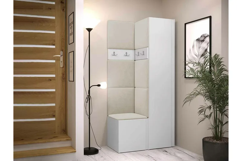 Dunvegan Highboard White - Products - Förvaring - Skåp - Förvaringsskåp