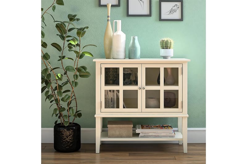 Franklin Förvaringsskåp 80x40 cm Vit - Dorel Home - Products - Förvaring - Skåp - Förvaringsskåp