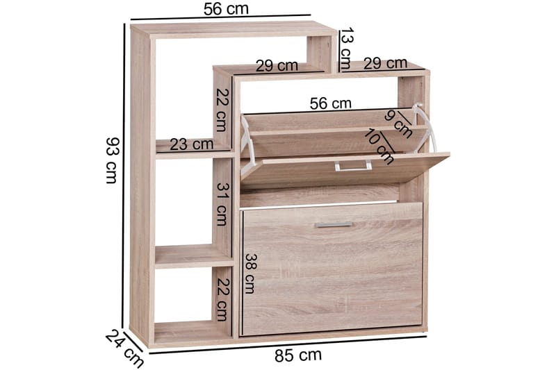 Pause Skoskåp - Trä/natur - Products - Förvaring - Skåp - Förvaringsskåp